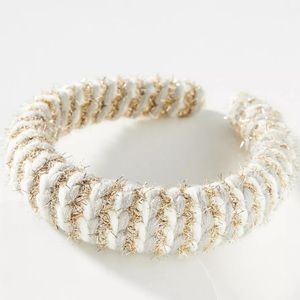 Anthropologie Aya Tinsel Headband